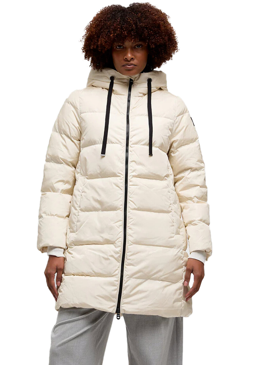 

Пуховик piumino caty donna Refrigiwear, белый