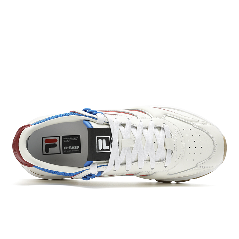 FILA Кроссовки мужские Avant Garde Collection Abrasion Resistant Low top белые красные — фото 3