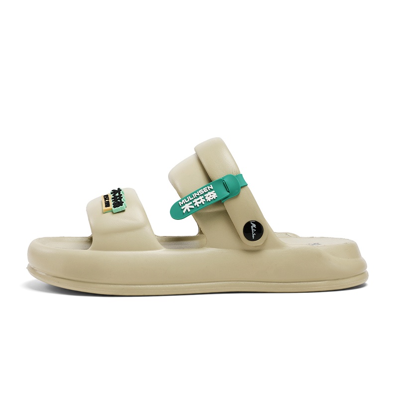 

Mulinsen Пляжные сандалии мужские бежевые, цвет Khaki