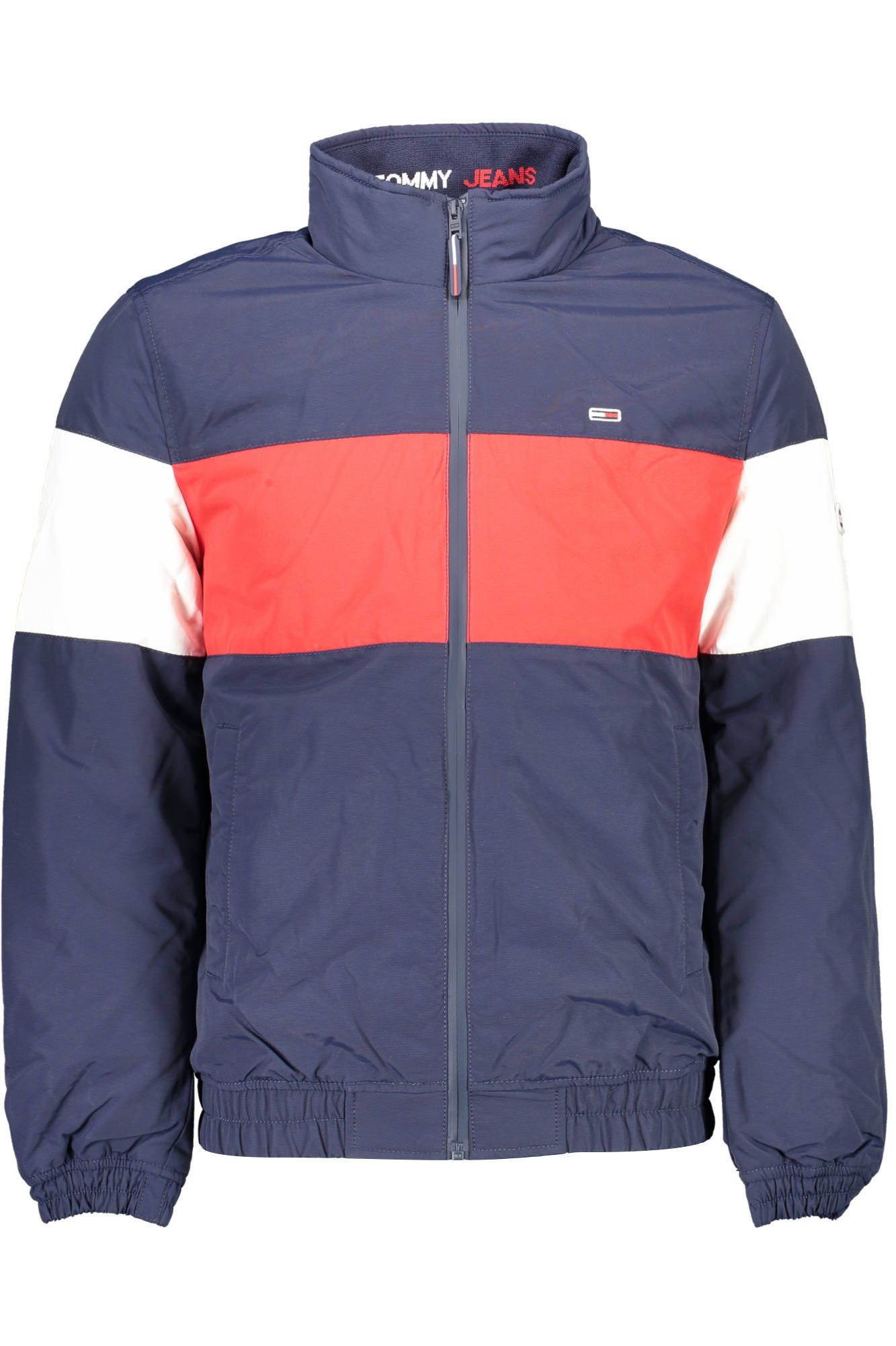 

Синяя мужская куртка из полиамида Tommy Hilfiger
