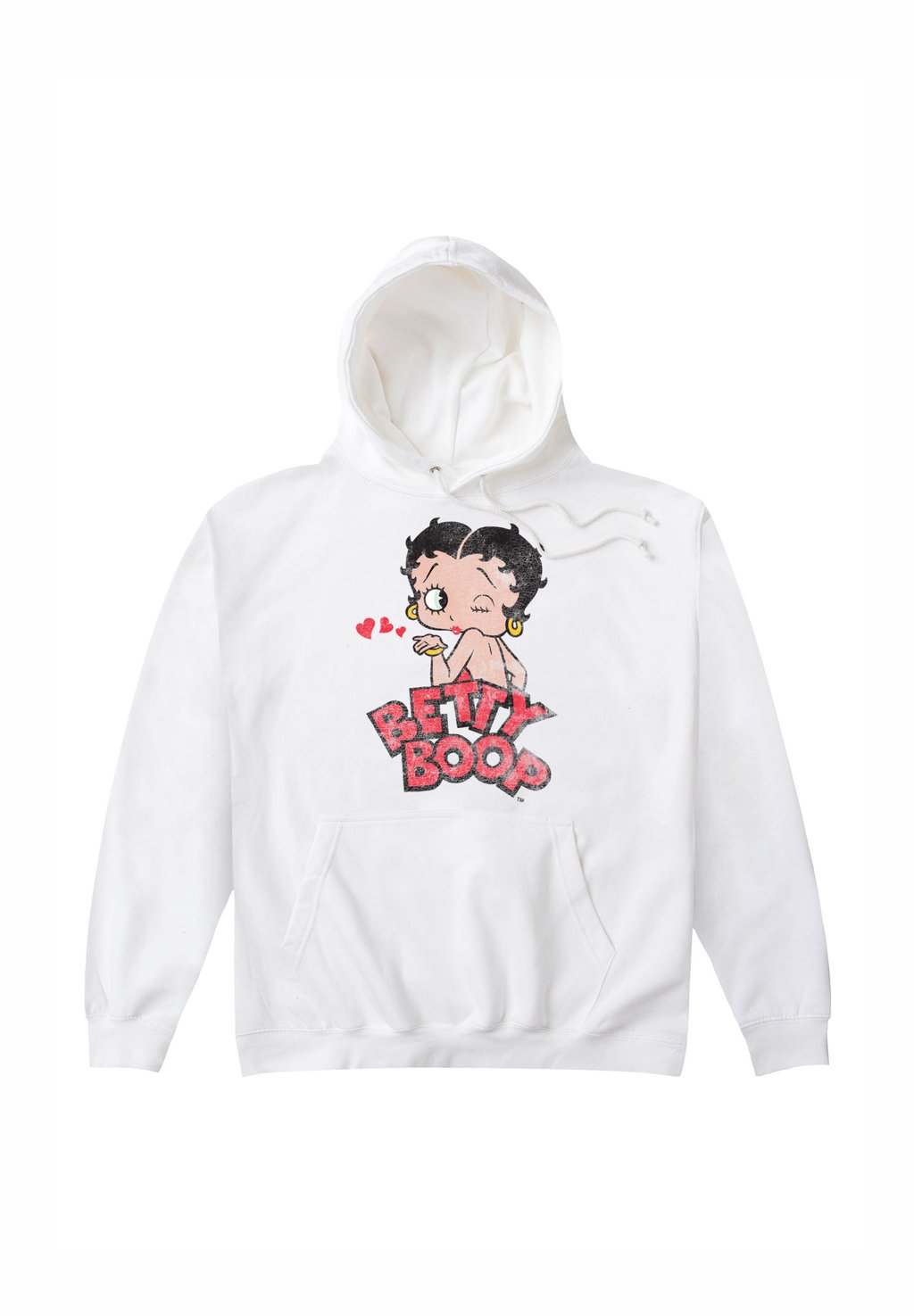 

Толстовка BETTY BOOP FADED GRAPHIC Henry Tiger, белый