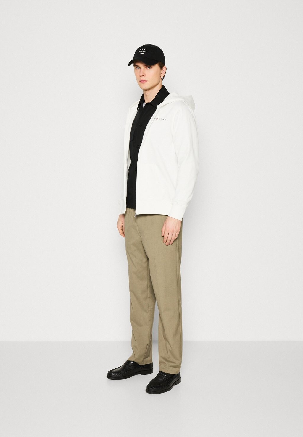 

Толстовка на молнии Printed Graphic Full GANT, кремовый