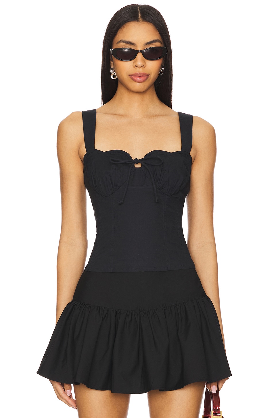 

X revolve топ "Сердцеед", black