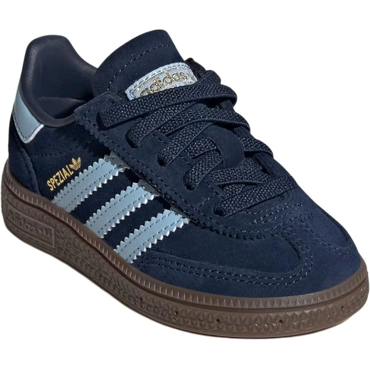 Adidas Originals HANDBALL SPEZIAL Abrasion Resistant низкие детские кроссовки Dark Blue — фото 4