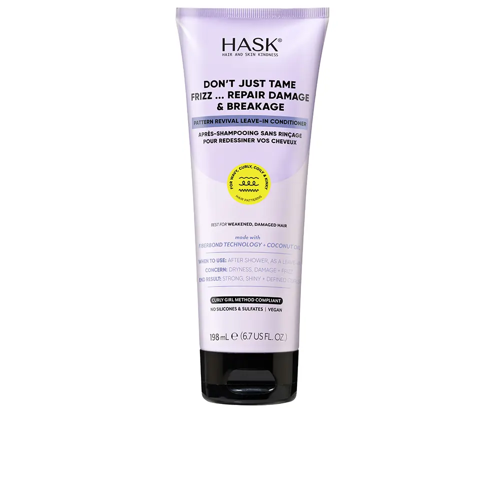 

Кондиционер для волос Texture acondicionador sin aclarado anti encrespamiento Hask, 198 мл.