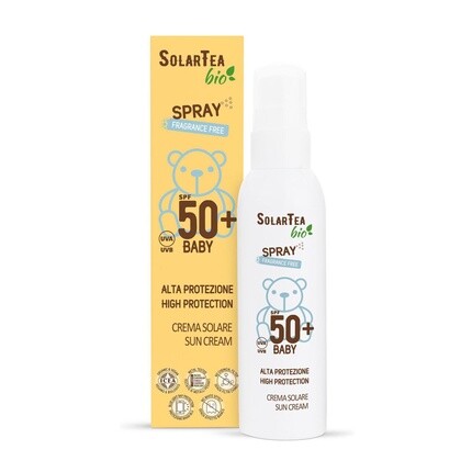 

Solartea Bio Baby солнцезащитный спрей без запаха 100 мл Bema