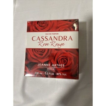 Jeanne Arthes Cassandra Roses Rouge Eau De Parfum 100ml 3.3 Fl.Oz 80% Vol For Women — фото 3