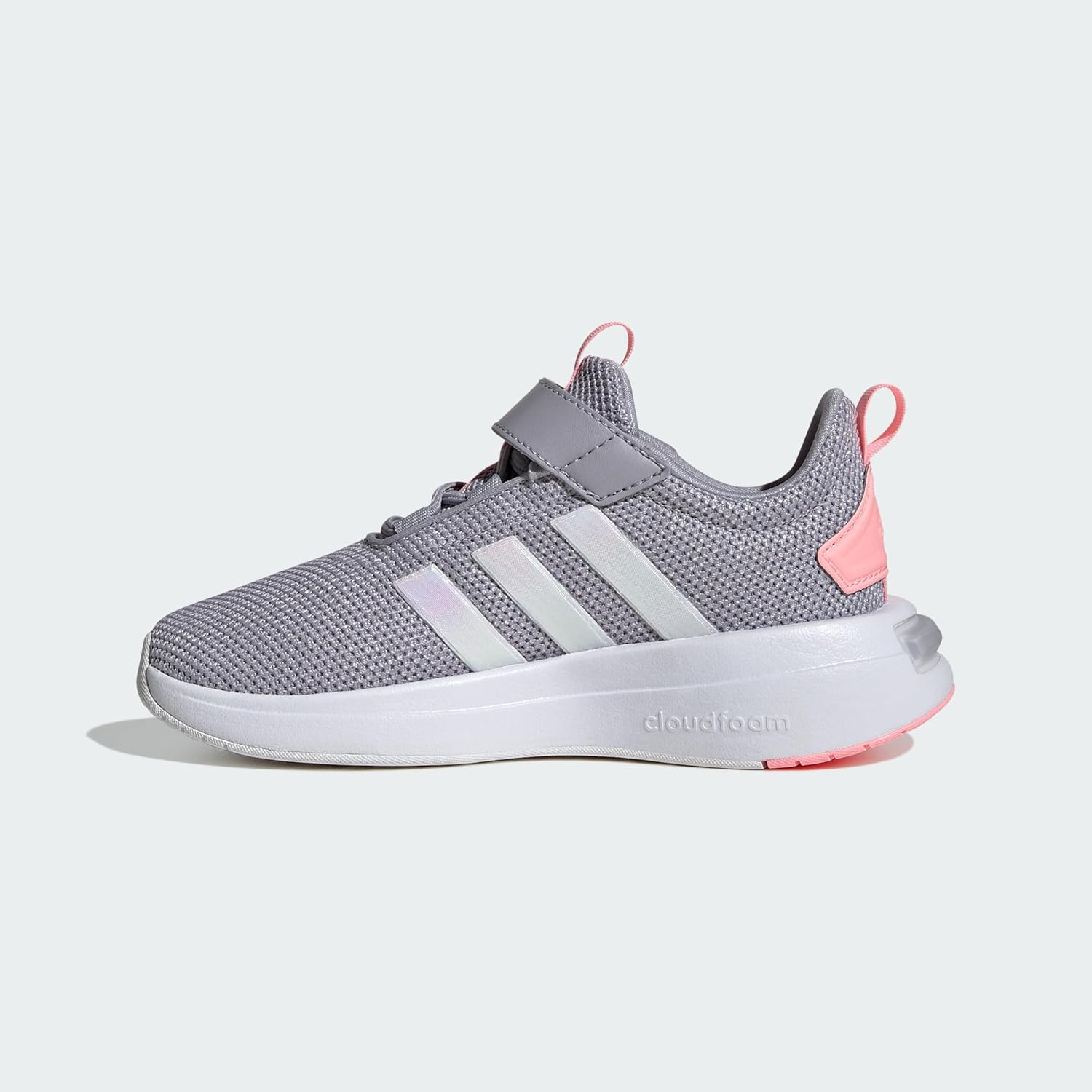 Кроссовки adidas Kids Racer Tr23, черный/розовый/серый — фото 3
