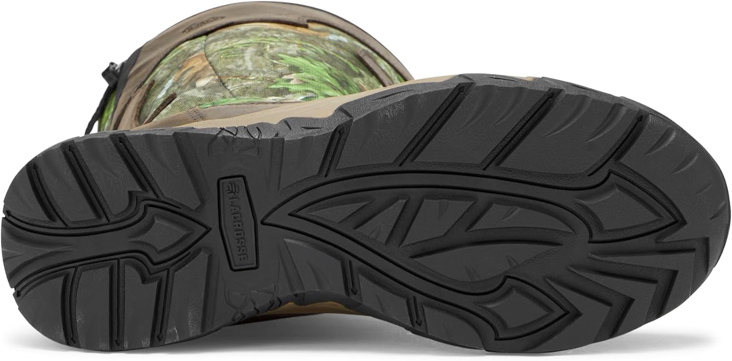 Мужские сапоги LaCrosse Venom II Wellington 17 с защитой от змей, гибким покрытием, подкладкой Dry-Core, поддерживающей стелькой из EVA и подошвой с протектором для сцепления, Mossy Oak Obsession — фото 4