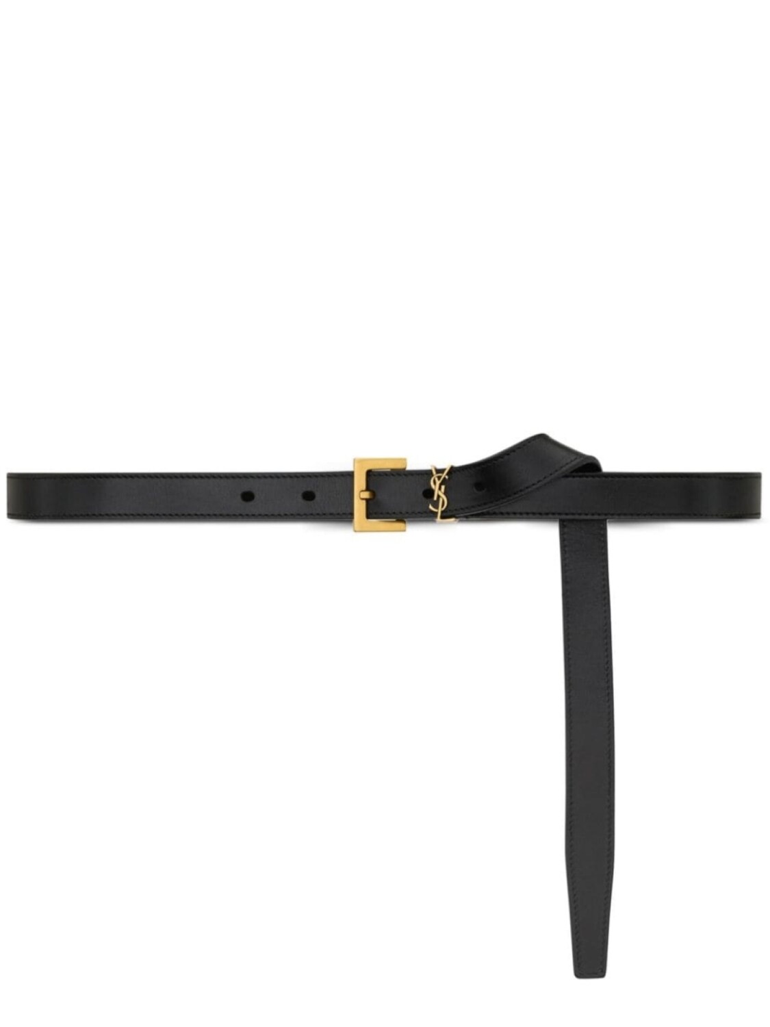 

Saint Laurent ремень Cassandre, черный