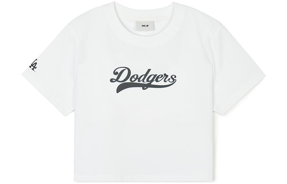 

Футболка Los Angeles Dodgers женская экрю MLB
