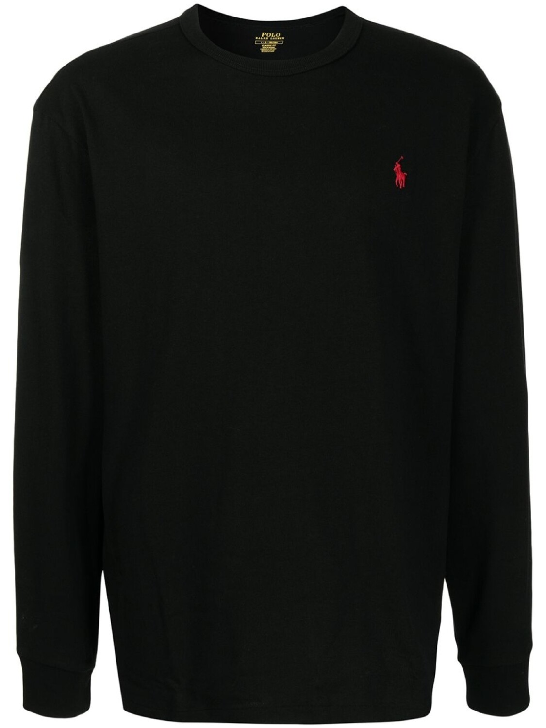 

Polo Ralph Lauren футболка с вышитым логотипом, черный