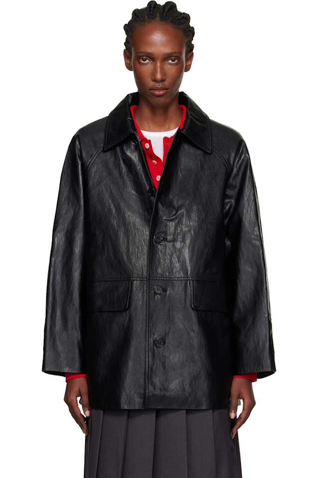 

Полукуртка из искусственной кожи Lily Dunst, черный