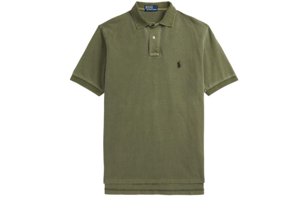 

SS22 Футболка поло мужская зеленая Polo Ralph Lauren