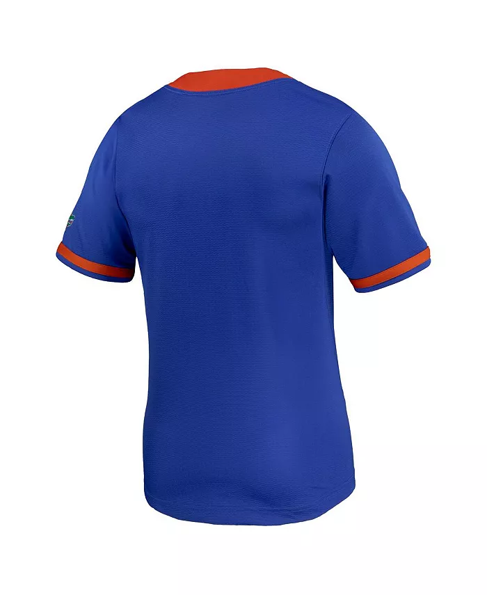 Мужская реплика футболки для софтбола Royal Florida Gators Nike — фото 2