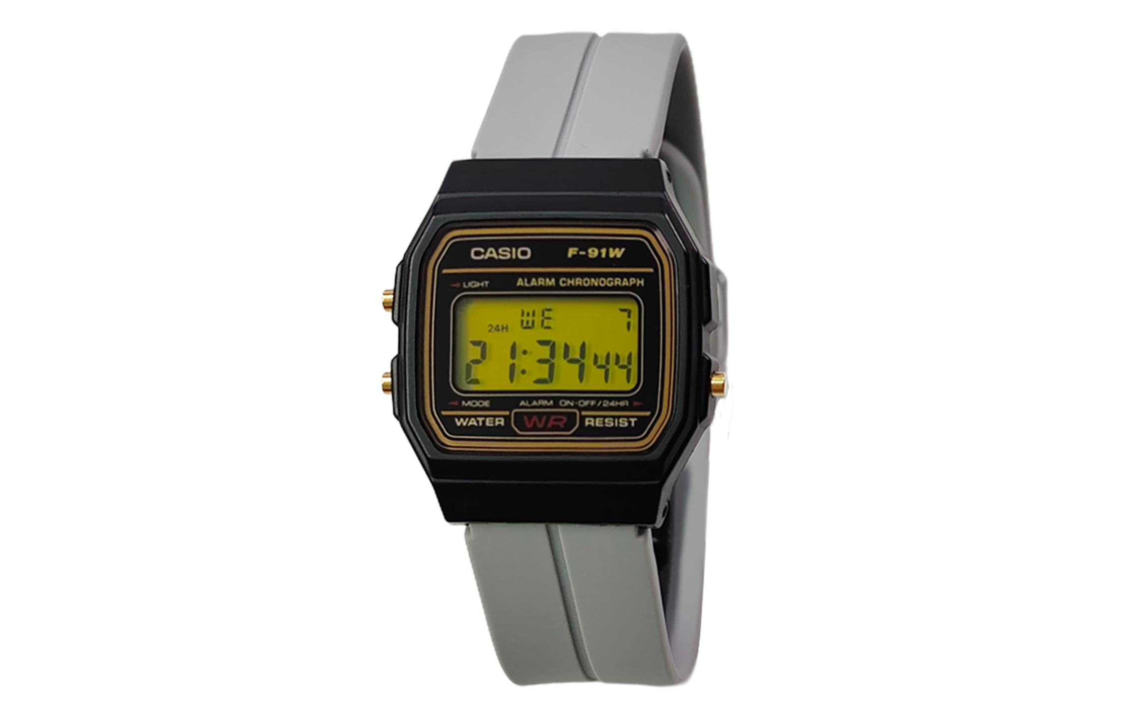 

CASIO Кварцевые часы унисекс с силиконовым ремешком и черным циферблатом