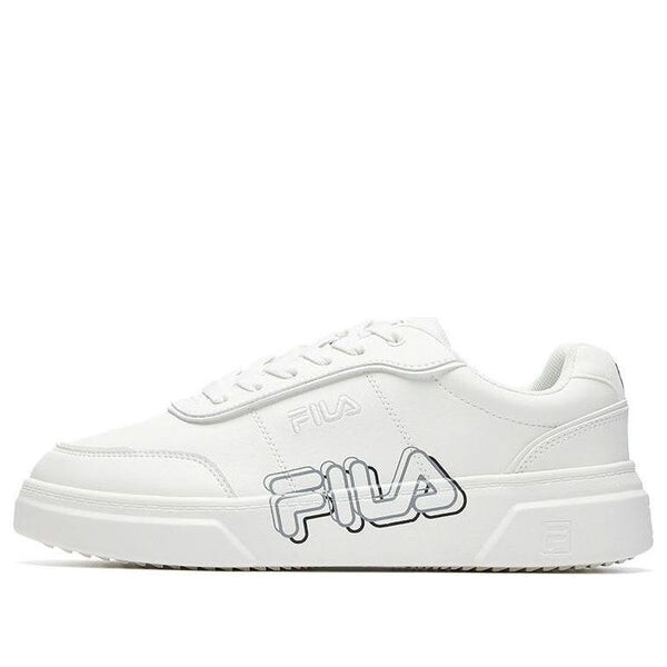 

Кроссовки game point platform sneakers white Fila, серый