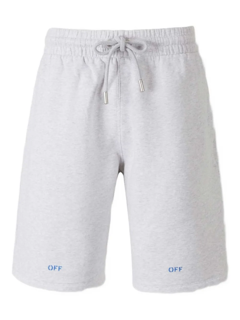 

Шорты с эластичным поясом и логотипом OFF-WHITE, серый