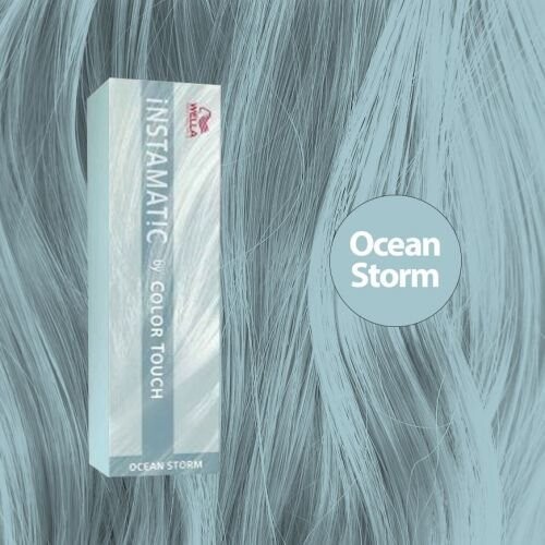 Wella Color Touch Instamatic, Полуперманентная краска для волос без аммиака - Ocean Storm 60мл — фото 2