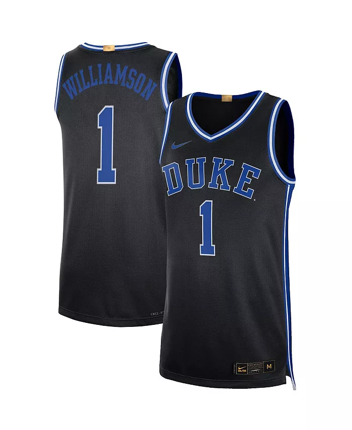 

Мужская баскетбольная майка Zion Williamson Duke Blue Devils Alumni Player Limited Nike, черный