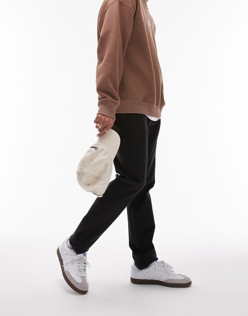 

Черные чиносы скинни Topman