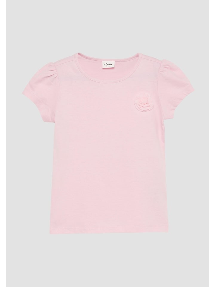 

Футболка s.Oliver T-Shirt kurzarm, розовый