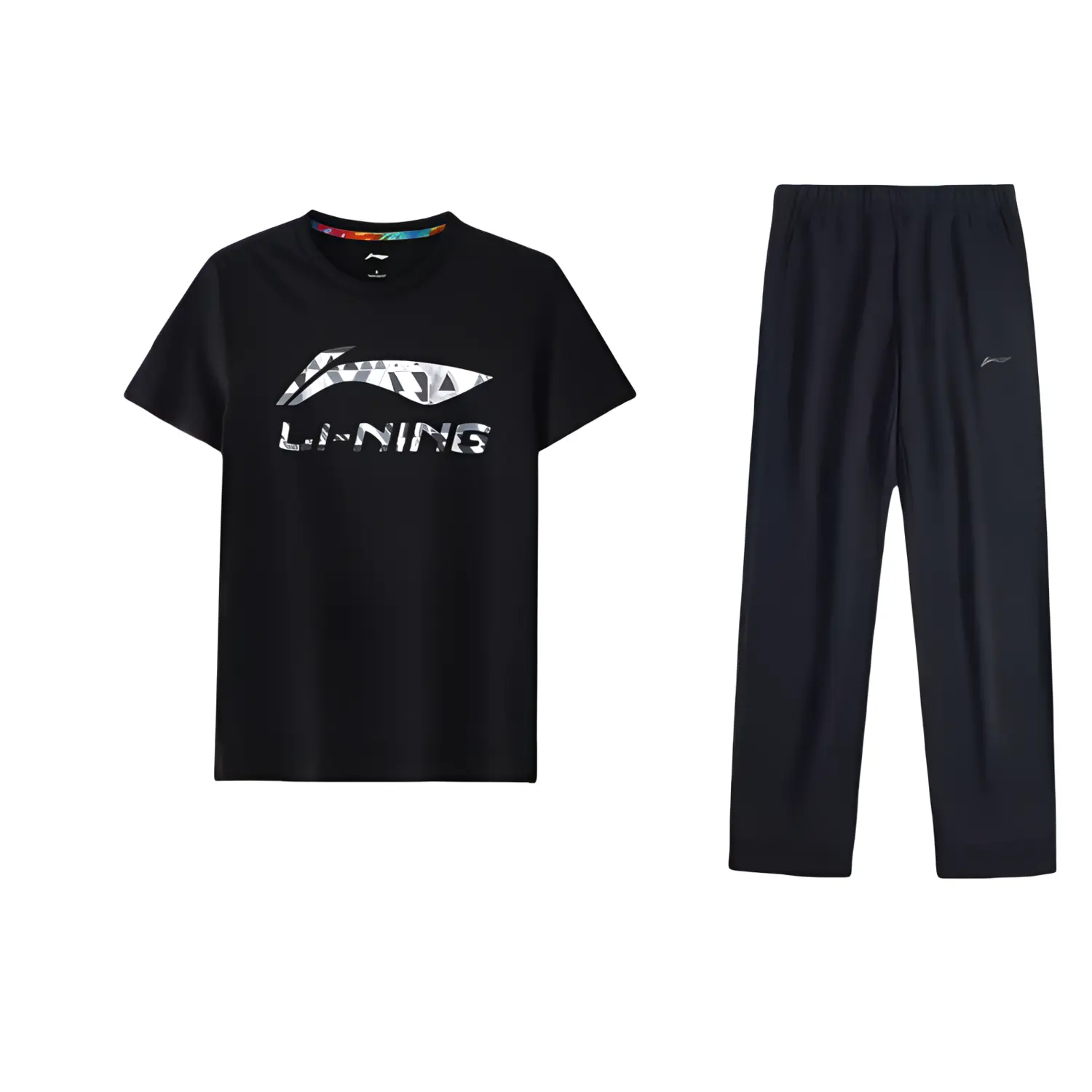 

Лининг Спортивная мода Повседневная спортивная одежда Мужская черная