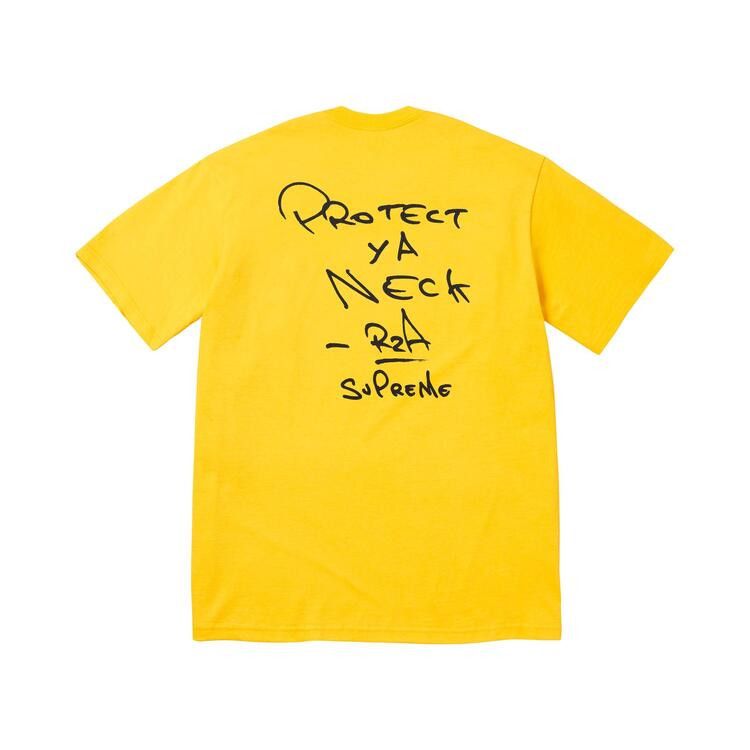 Футболка Supreme x Wu-Tang Clan Rza Tee 'Yellow' — фото 2