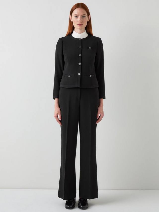 

Куртка Claire с логотипом на пуговицах L.K.Bennett, Black