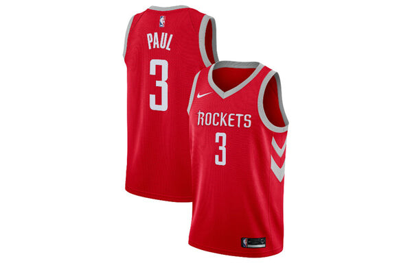 Спортивная футболка chris paul rockets icon edition nba swingman jersey for men red Nike, красный — фото 3