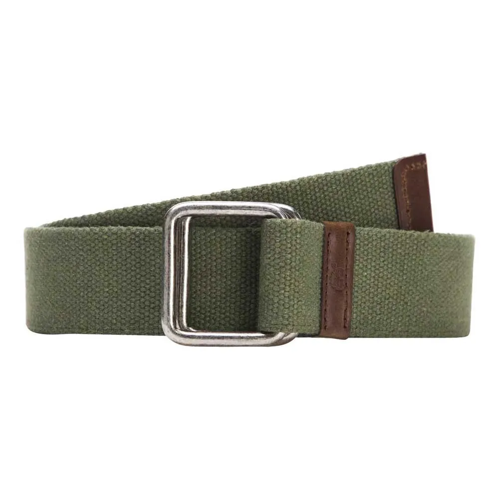 

Ремень Timberland Webbing Squared Buckle 40 mm, зеленый
