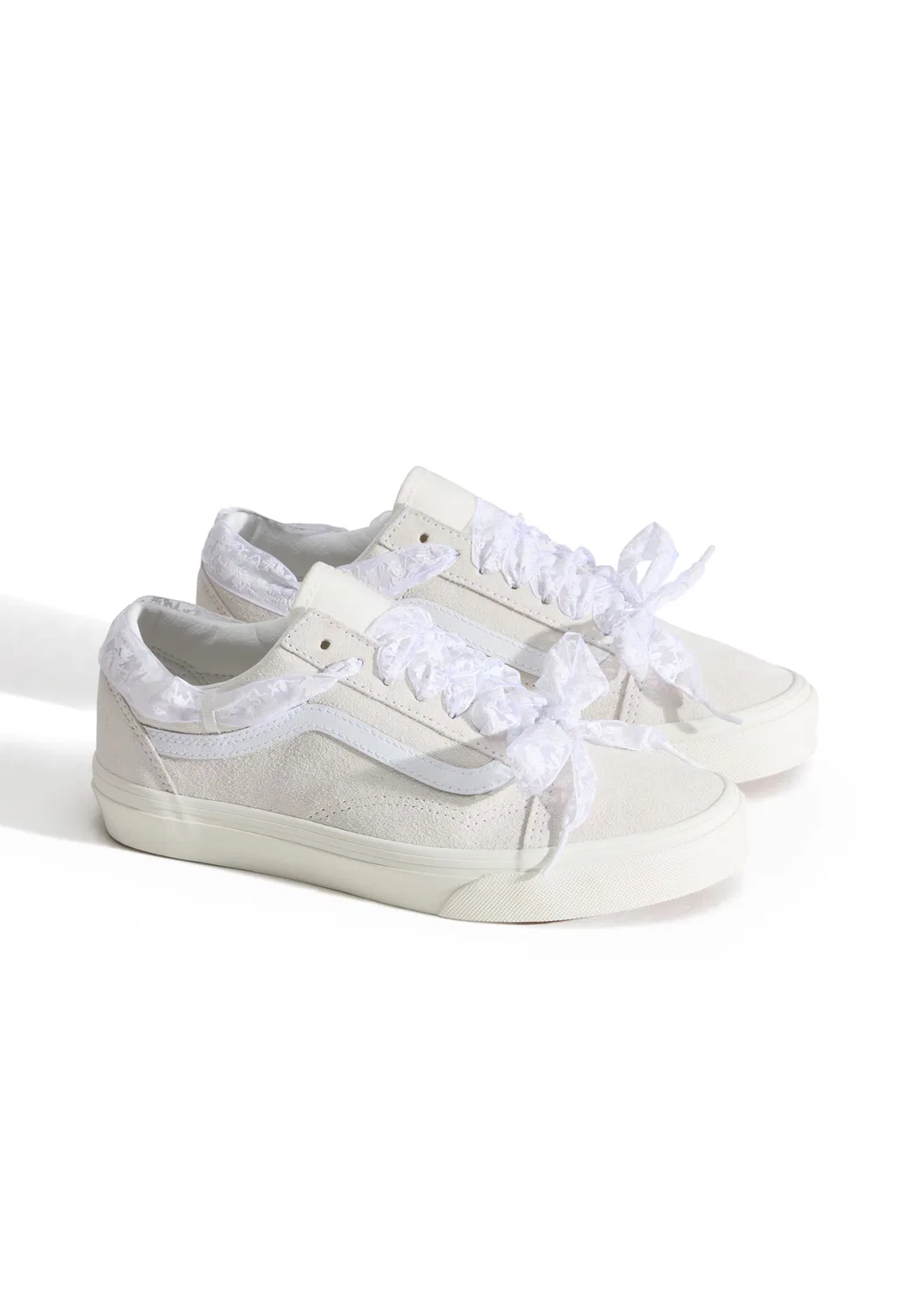 Кроссовки 'Old Skool' Vans, White/Wool White — фото 2