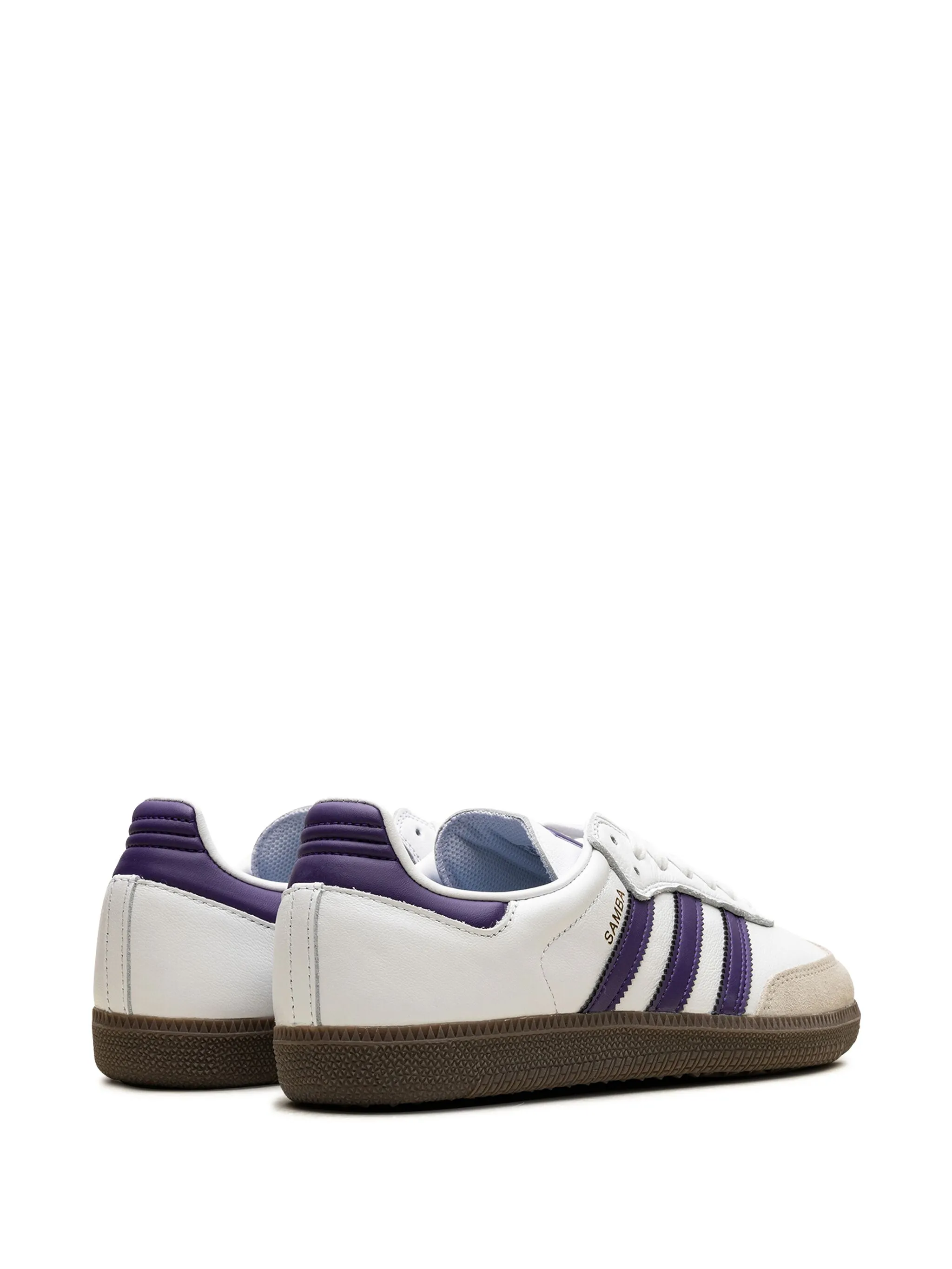 Кроссовки Samba ADV Cloud White/Collegiate Purple/Gold Metallic Adidas, белый — фото 3