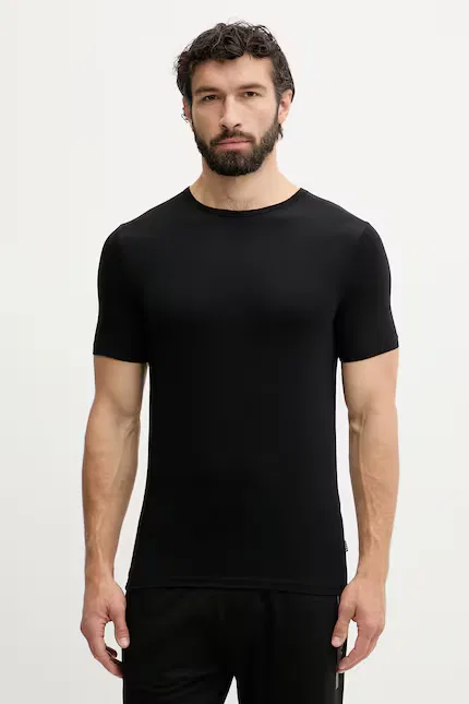 Футболка из вискозы TShirt RN 3P Bamboo 3 шт BOSS, мультиколор — фото 3