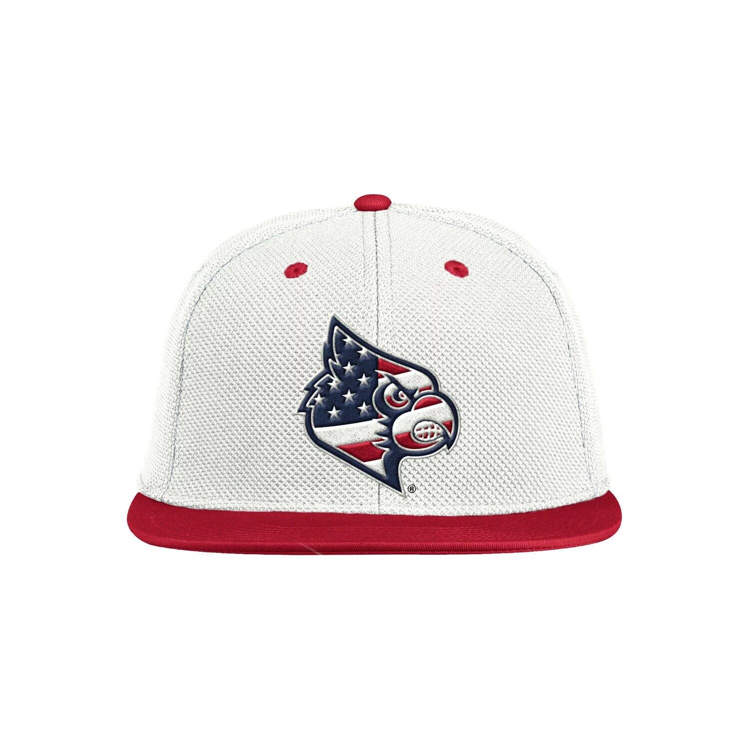 

Мужская бейсбольная кепка adidas White Louisville Cardinals On-Field