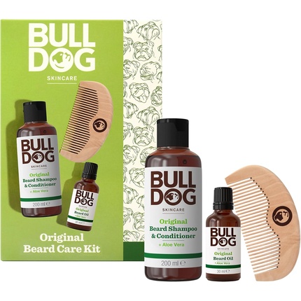 

Подарочный набор для ухода за кожей для мужчин Original Beard Care Kit Bulldog
