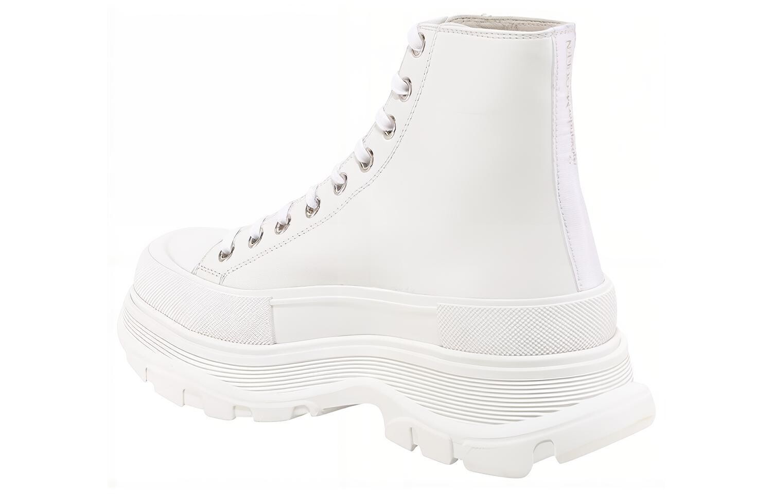 Ботинки мужские Alexander Mcqueen Tread Slick, белый — фото 4