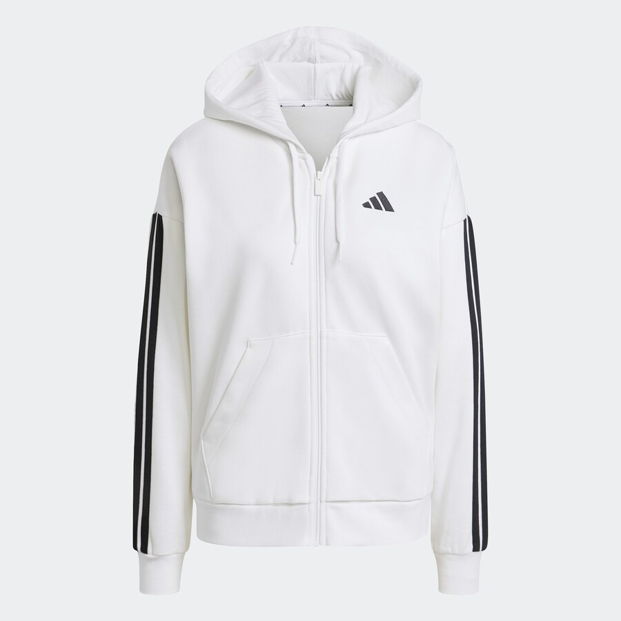 

Спортивная толстовка с капюшоном на молнии ADIDAS SPORTSWEAR, White