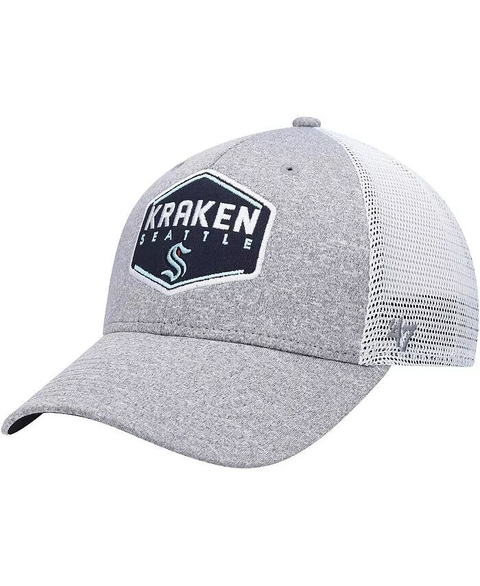 

Мужская серая кепка Seattle Kraken Hitch Contender Flex '47 Brand