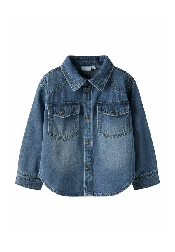 Джинсовая куртка Name It, Medium Blue Denim — фото 3