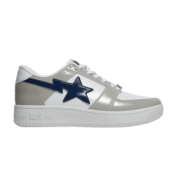 

Кроссовки BAPE Bapesta Low M1 'White', белый