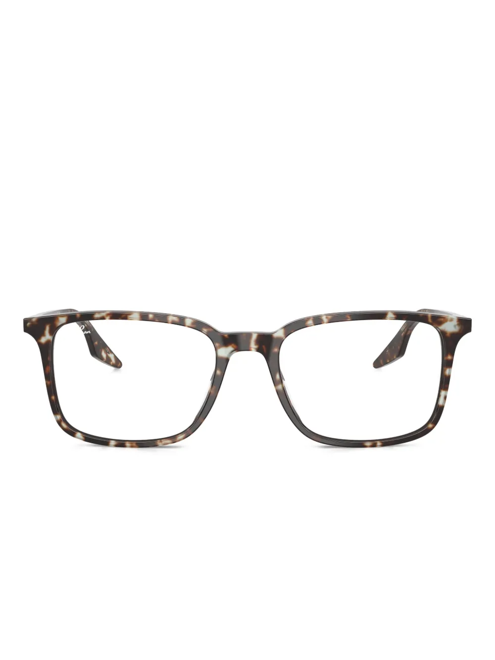 

Солнцезащитные очки в оправе черепаховой расцветки Ray-Ban, коричневый