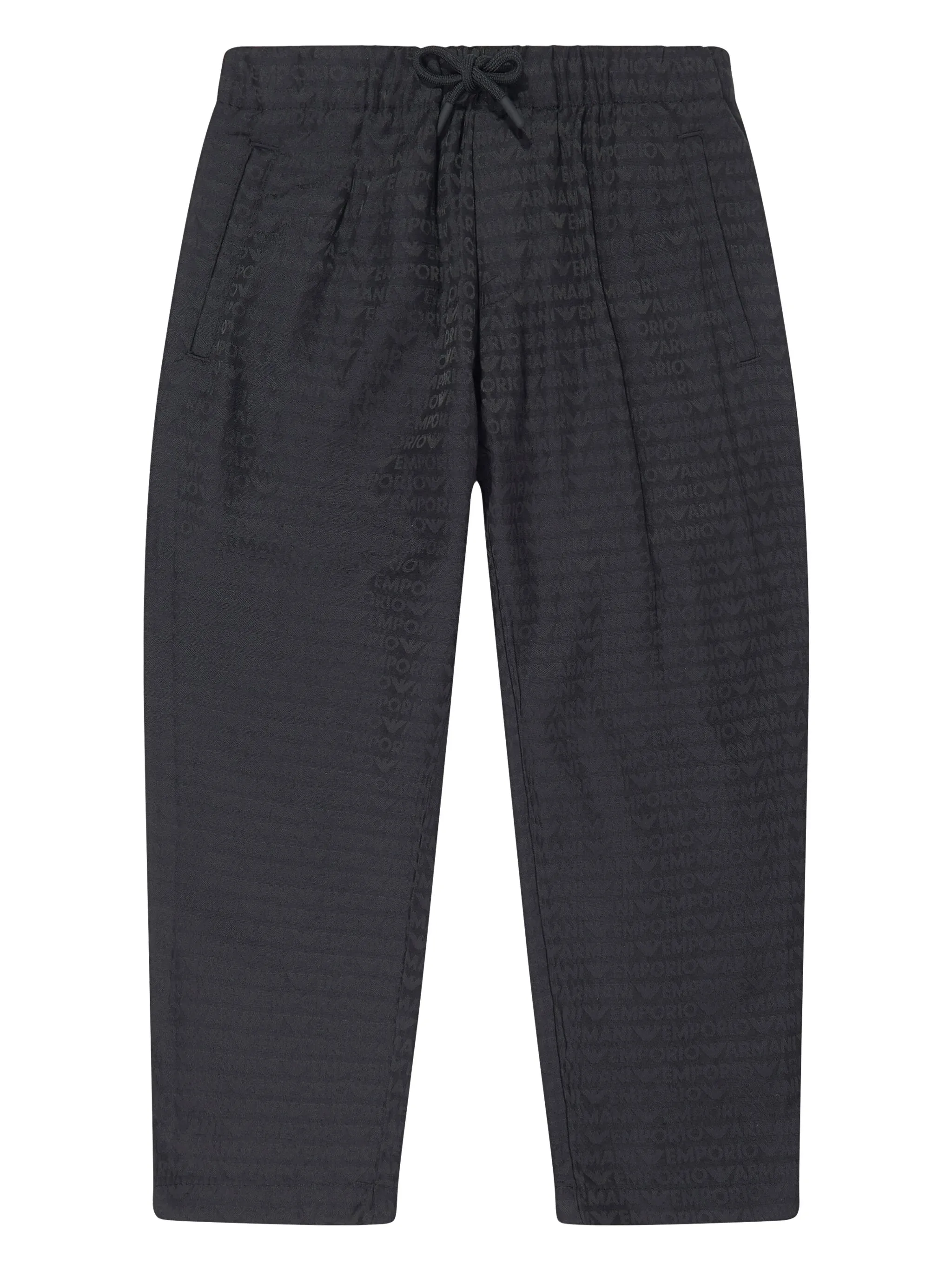 

Брюки с логотипом Emporio Armani Kids, синий