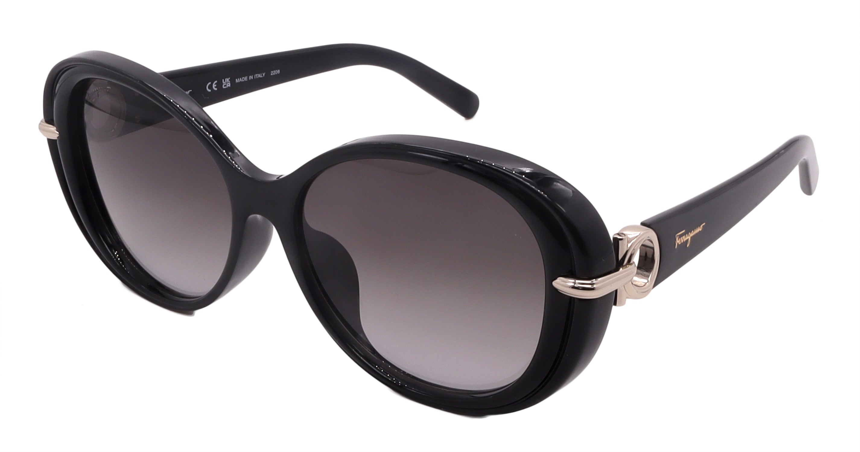 

Неполяризованные солнечные очки Salvatore Ferragmo SF1076SLB-001-58-16-140 Salvatore Ferragamo, черный