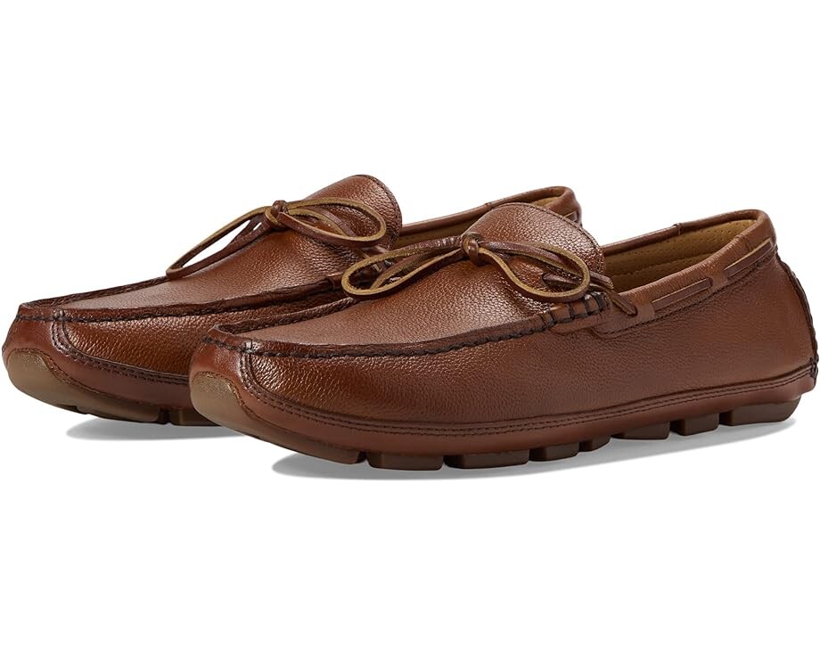 

Лоферы Johnston & Murphy Collection Damon One Eye Tie, цвет Mahogany Italian Calfskin