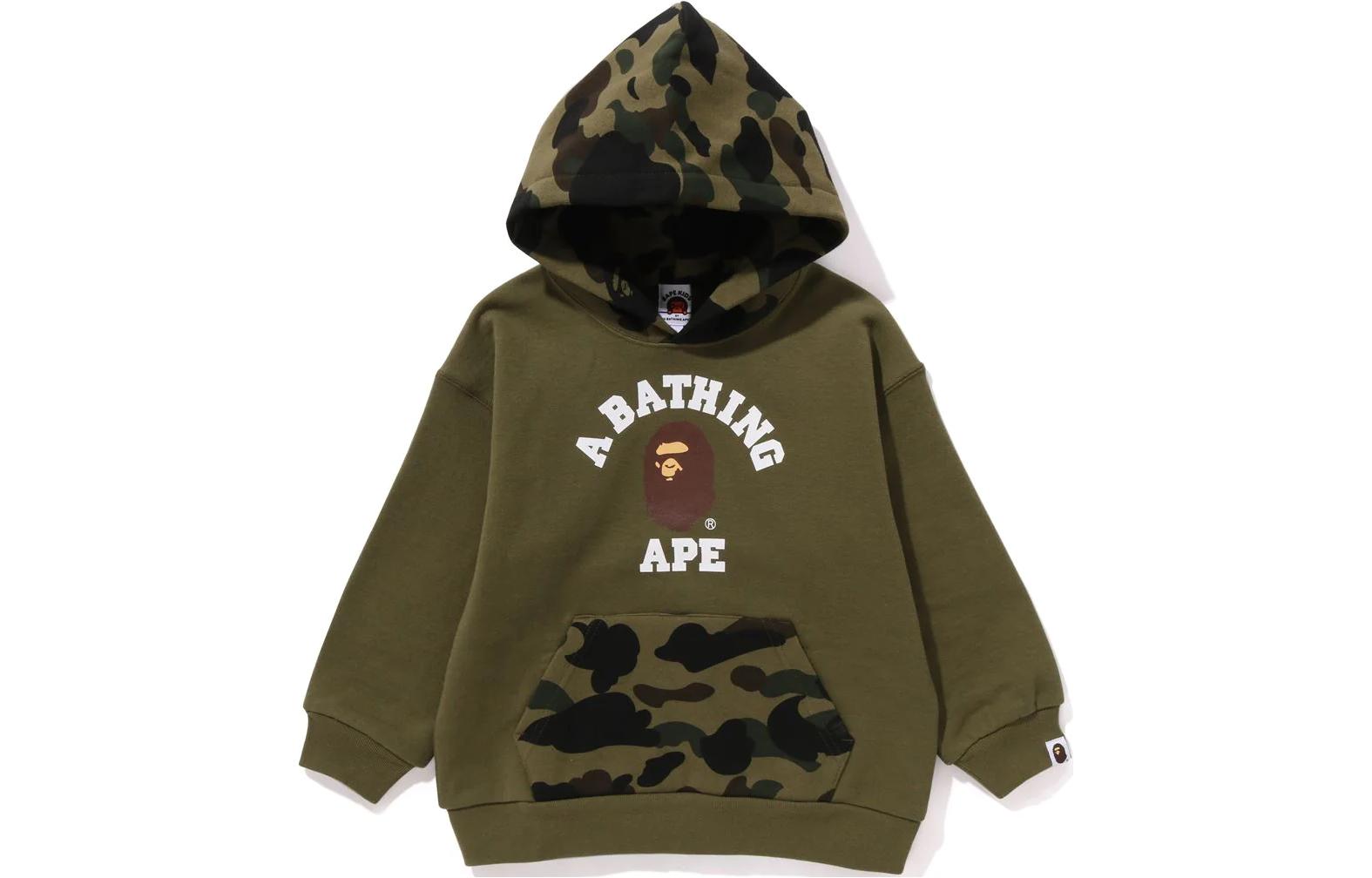 

Детская толстовка A Bathing Ape, розовый