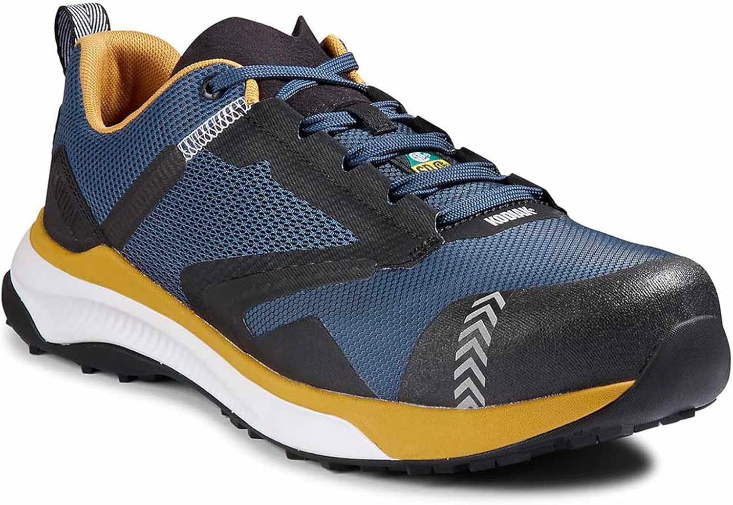 Мужские кроссовки Kodiak Quicktrail Low с нанокомпозитным носком для защиты, промышленного назначения, темно-синий — фото 2