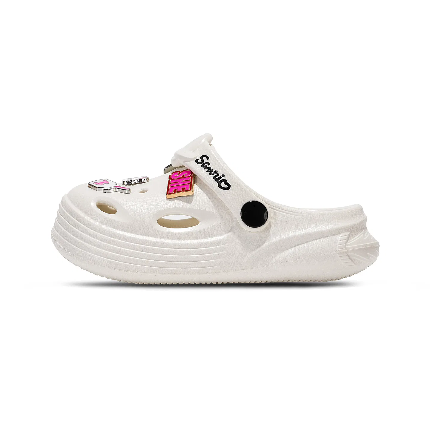 Детские клоги Sanrio Hello Kitty с бантом, белые