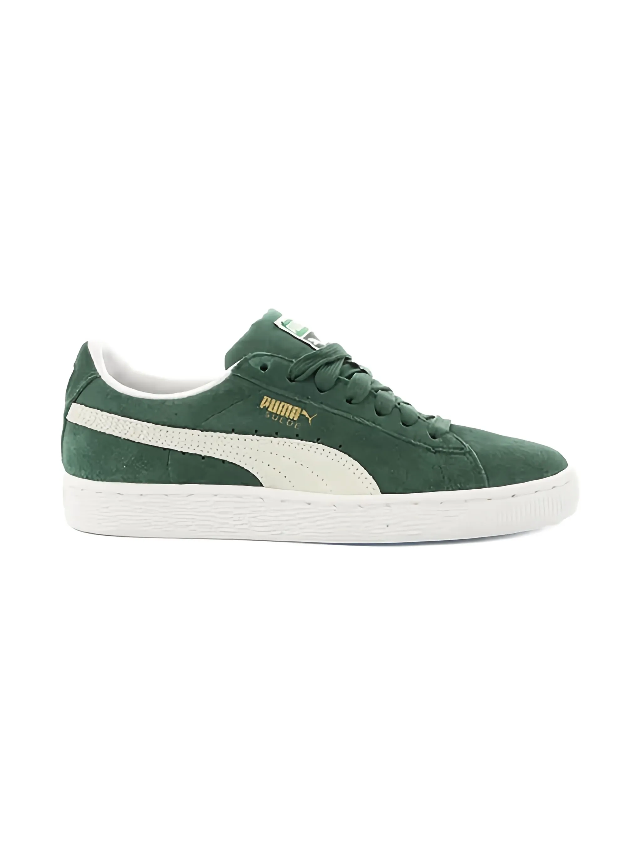 Кроссовки Suede Classic Leisure Puma Kids, зеленый — фото 2