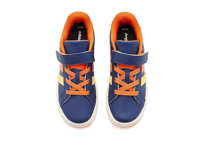 Кроссовки Mickey Mouse Grand Court Adidas Kids, Dark Blue/Ice Tangerine/Pure Orange — фото 3
